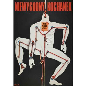 Niewygodny Kochanek - Vintage Poster
