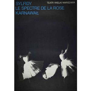 Sylfidy Le Spectre De La Rose Karnawal - Vintage Poster 