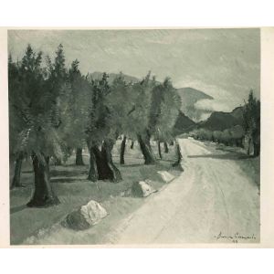 Photograph of Vintage Painting