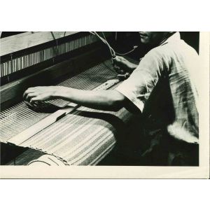 Puerto Ricans Textile Mill- American Vintage Photograph