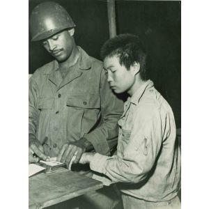 Korean Prisoner - American Vintage Photograph