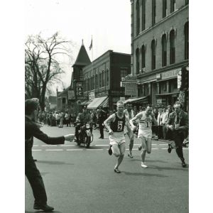 The Boston Marathon - American Vintage Photograph