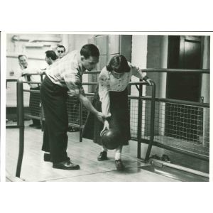 Bowling - American Vintage Photograph