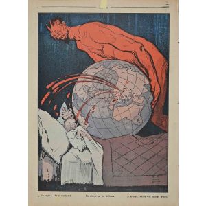L'Asino, Art Magazine, Year 24, no. 29, 1915