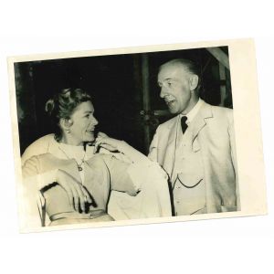 Lauren Bacall and Wilfred Hyde - Vintage Photo