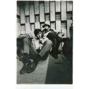 Gianni Morandi and Lucio Dalla - Vintage Photo - SOLD