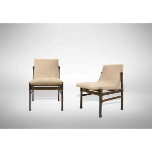 Pair of Vintage Scandinavian Chairs