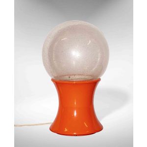 Orange Table Lamp