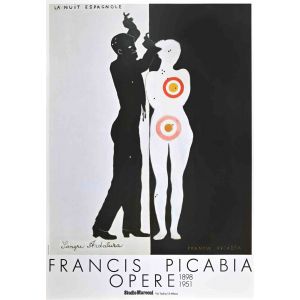 Picabia La Nuit espagnole - Poster Exhibition 