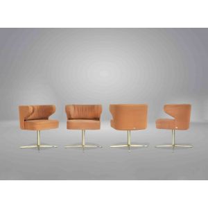 Four Poney Chairs by Gianni Moscatelli for Formanova