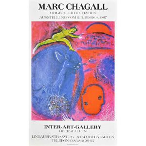 Vintage Poster Inter-Art-Galery Exhibition