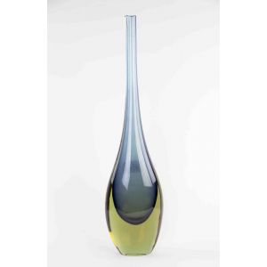Vintage Glass Vase Sommerso