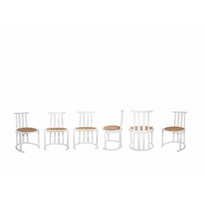 Set of Six Chairs Baumann Style