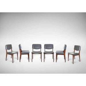 Set six chairs by Gio Ponti 
