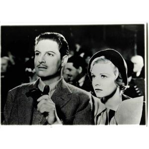  Robert Donat and Madeleine Carroll in Film The 39 Steps