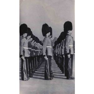 Anonymous - Old Days Photo - UK Royal Guard Ceremony, Keystone - Vintage Photograph 