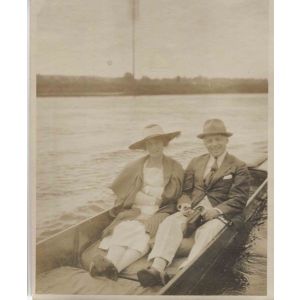 Anonymous - Old Days - on the Boat - Vintage Photograph 