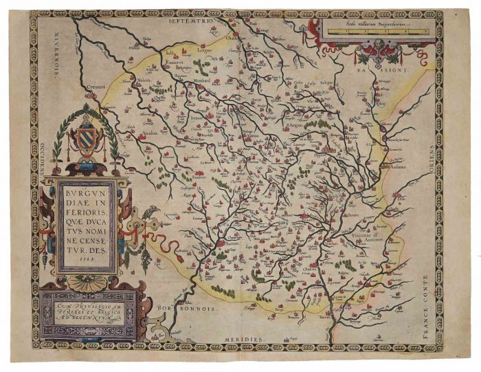 Burgundiae Ducatus Map