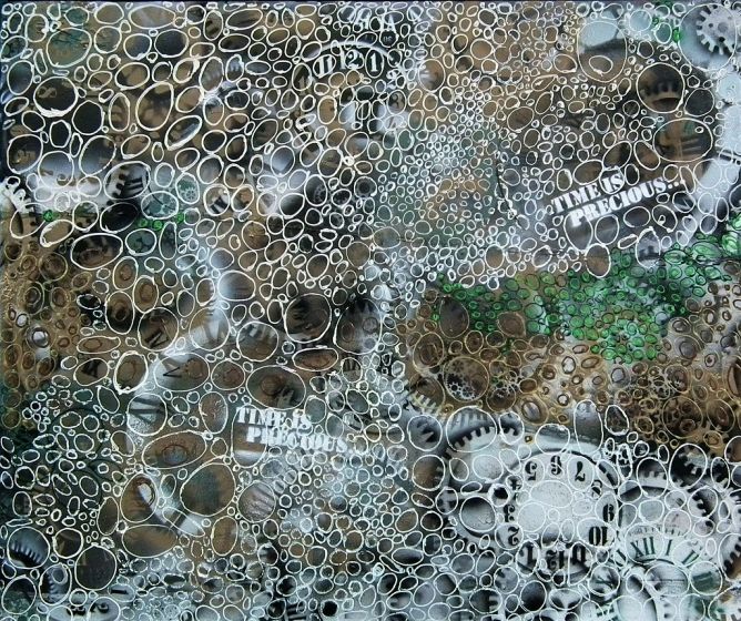 The Time by Paola Romano - Contemporary Artwork 