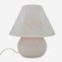 Vintage Table Lamp in Pink Glass, Murano 
