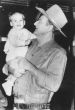 John Wayne with his grandson