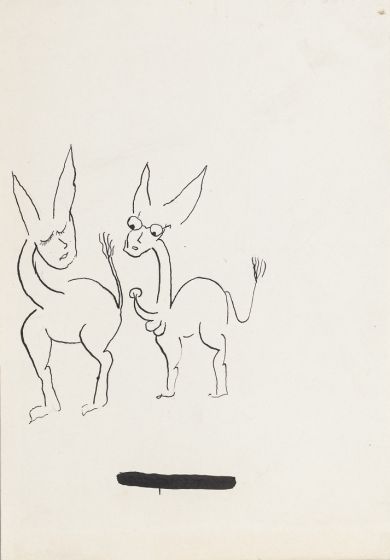 Two Donkeys by Boris Avitch - Contemporary Artworks
