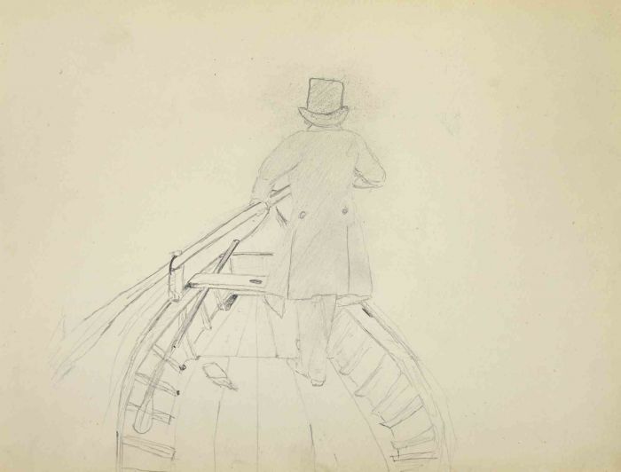 Anonymous - The Boatman - Modern Artwork 