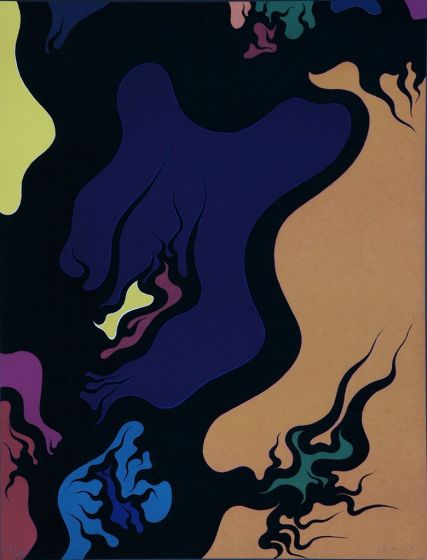 Purple Hell by Luigi Boille - Contemporary Artwork