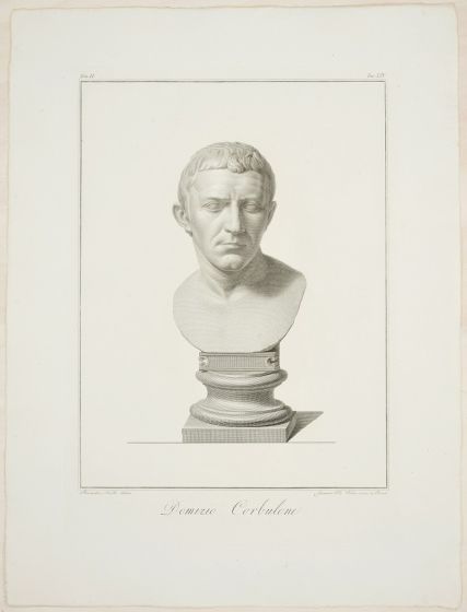 Domizio Corbulone by Giovanni Folo Vneto - Old Master's Original Print