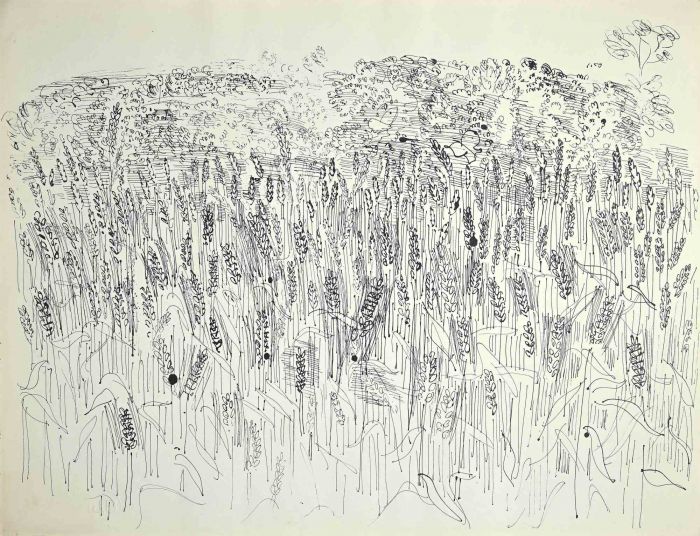 Raoul Dufy - Wheat Field - Modern Artwork
