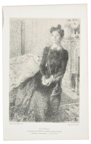 Portrait by Ernest Laurent - Modern Artwork