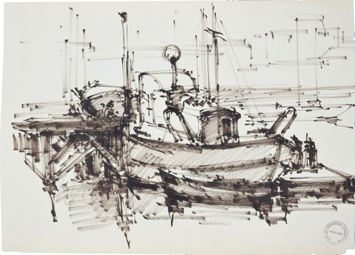 The Ship by Paul Garin - Modern Artwork