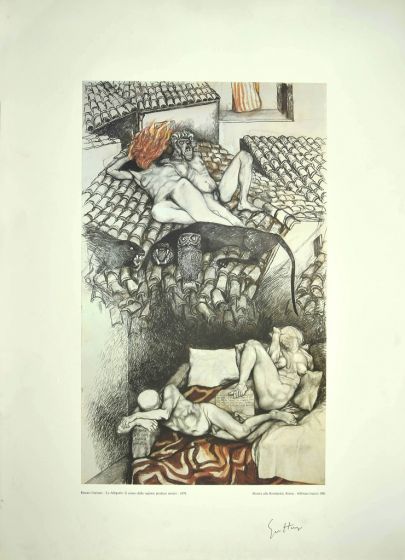 Allegories: The sleep of reason by  Renato Guttuso - Contemporary Artworks 