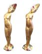 Pair of Female Figurines  - SOLD