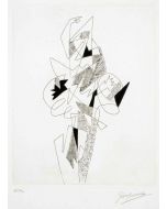 Arlecchino by Gino Severini - Contemporary Artwork