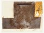 T Grey Up Side Down by Antoni Tàpies - Contemporary Artwork