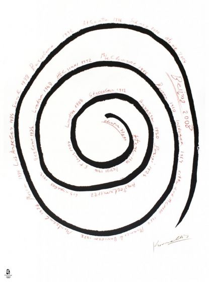 Never Ending Spiral by Jannis Kounellis - Contemporary Art