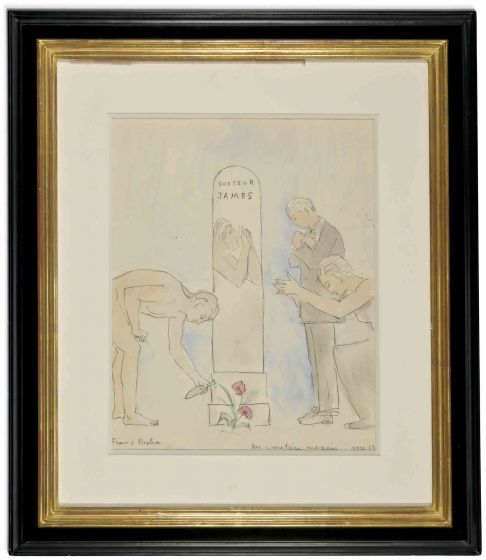 Au Cimetière Monsieur... - Fancis Picabia - Contemporary Art
