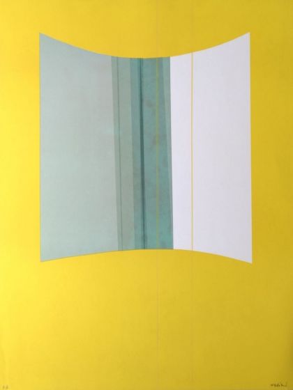 Yellow by Lorenzo Indrimi - Contemporary Artwork