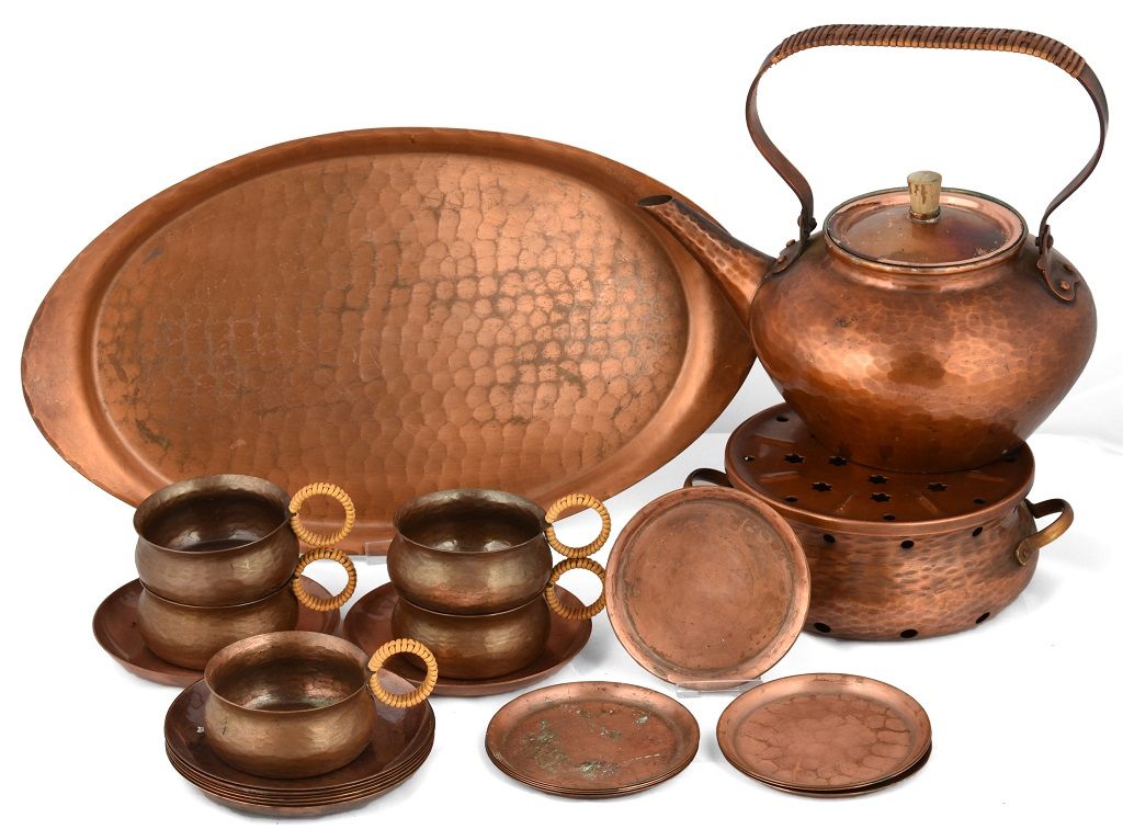 Copper tea set 2025