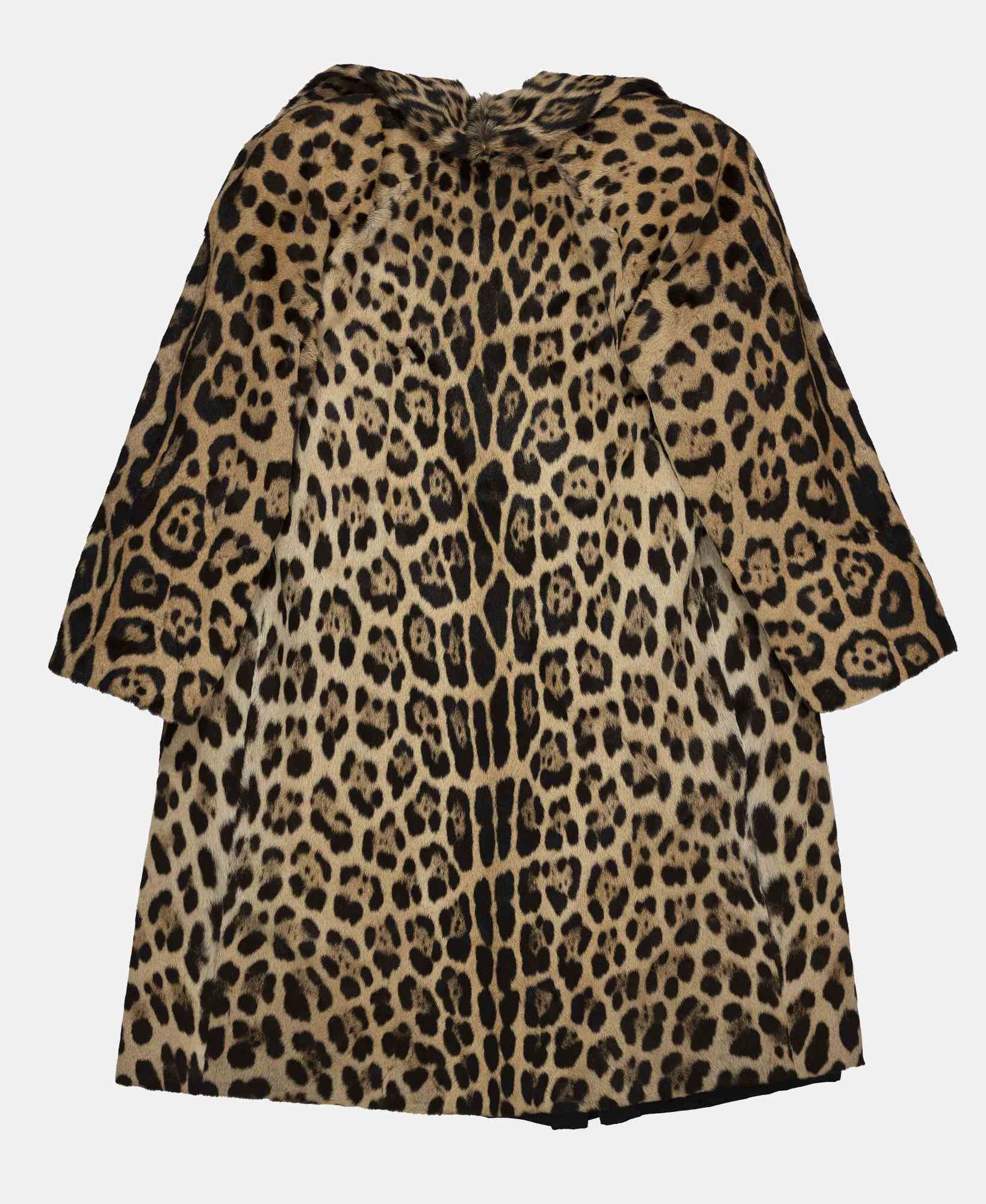 Vintage leopard print coat online