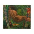 Nude with Tropical Animals