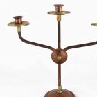 Vintage Brass and Copper Candlestick