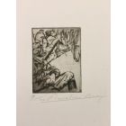 Le Long De La Route - from "Le Croquis du Front Italien"
