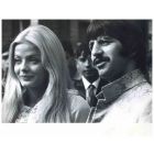 Portrait of Ringo Starr and Ewa Aulin