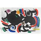 Miró Lithographe I - Plate VII 