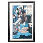 Kabuki Scene: Teramoto Life,  Death Nosuke, Sawamura Bansho