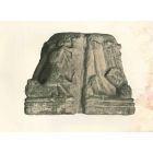 Stone Relief-  Vintage Photo      