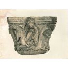 Vase with Relief-  Vintage Photo      