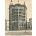 The Baptistery of Parma -  Vintage Photo